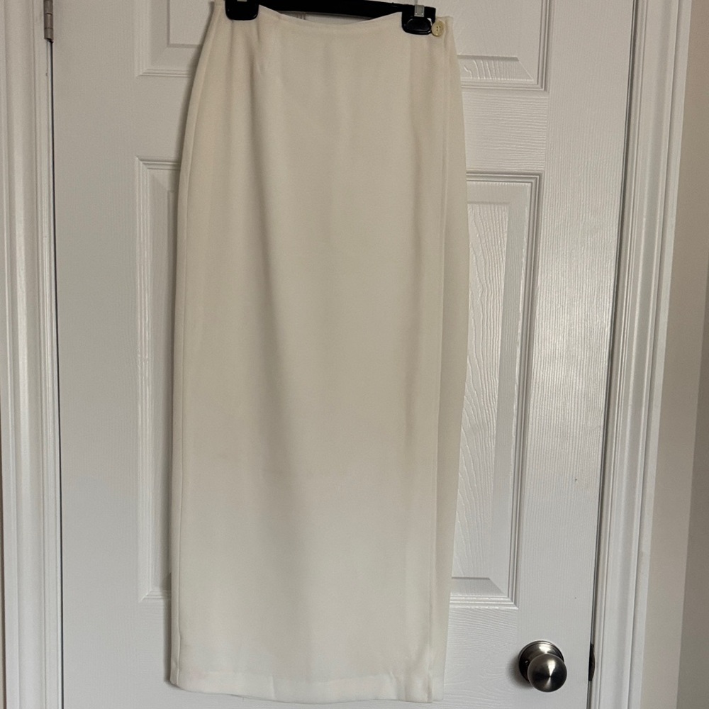 Smart Set white/cream wrap around Skirt
